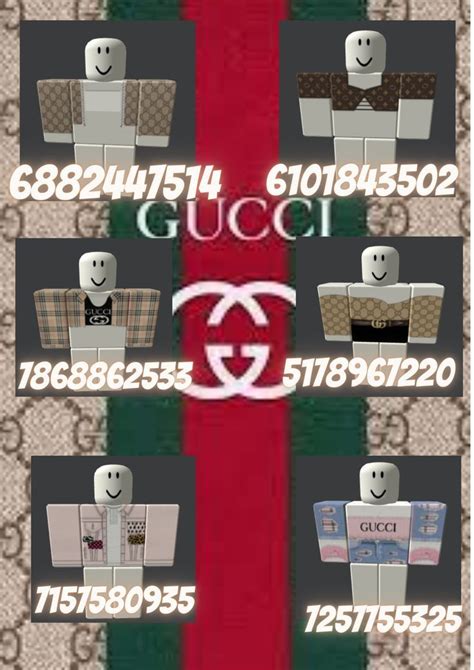 gucci roblox shirt id|Gucci shirt Roblox code.